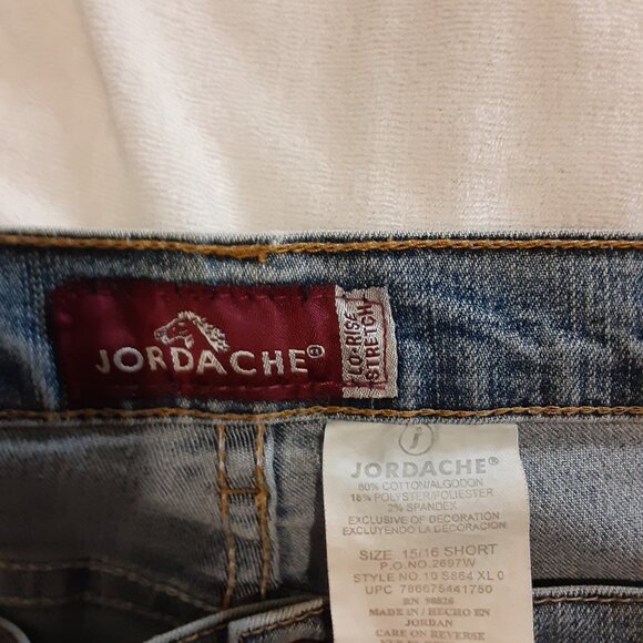 Jordache Straight Leg Jeans Light Blue Size 15/16 - Picture 3 of 5